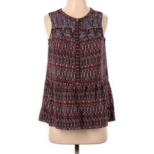 SANDRO Paris 100% Silk Tank Top